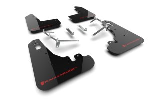 Toyota GR86 Mud Flap - Rally Armor - UR Blk Flap/Rd Logo - Black - `22-`25